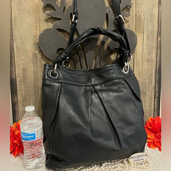 Authentic COACH Parker Hippie Black Leather Bag 13411 EUC! 💎 - Picture 5 of 11